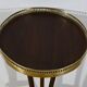 Small Mahogany Pedestal Table, Louis XVI Style – 1900