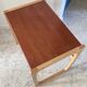 Table basse bois exotique vintage