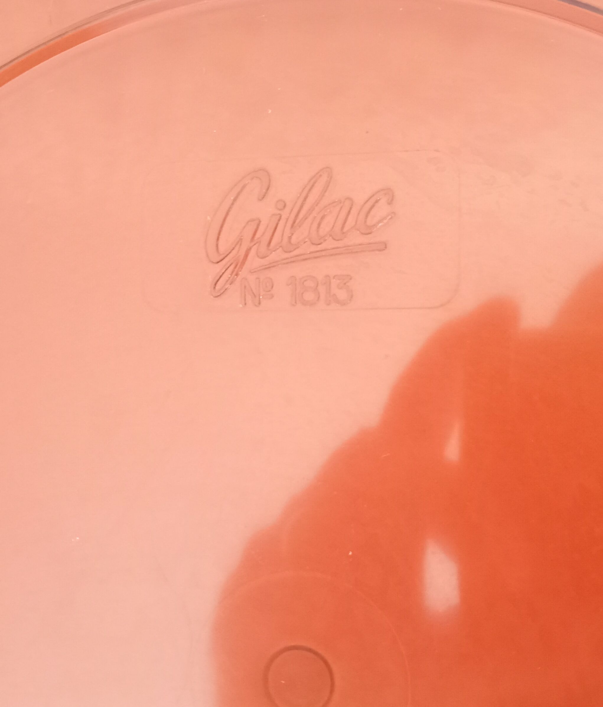 Vintage round mirror Gilac 40cm