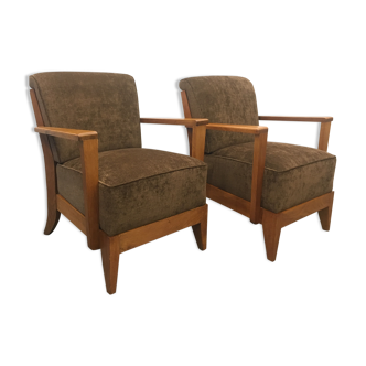 Pair of armchairs reconstruction