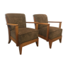 Pair of armchairs reconstruction