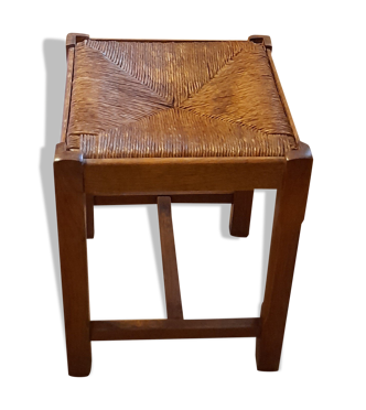 Tabouret En Bois Massif - Pour Enfant - Motif Baleine - Convient à La Salle De B