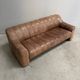Vintage De Sede DS44 3 seat sofa, 1970s