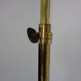 Tripod Teak & Copper Floor Lamp from Fog & Mørup, 1960s