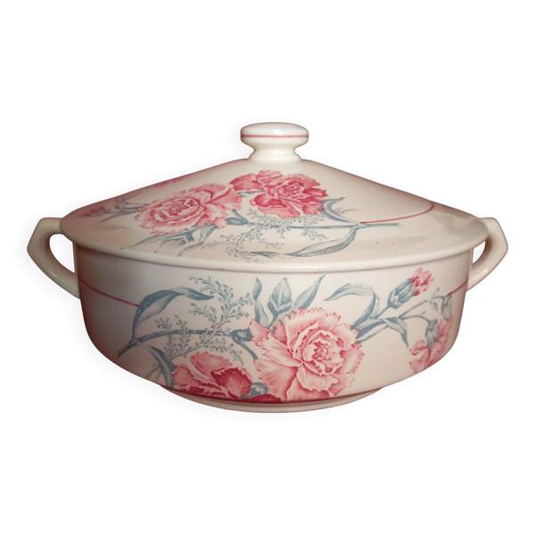 Soupiere en faience de st amand