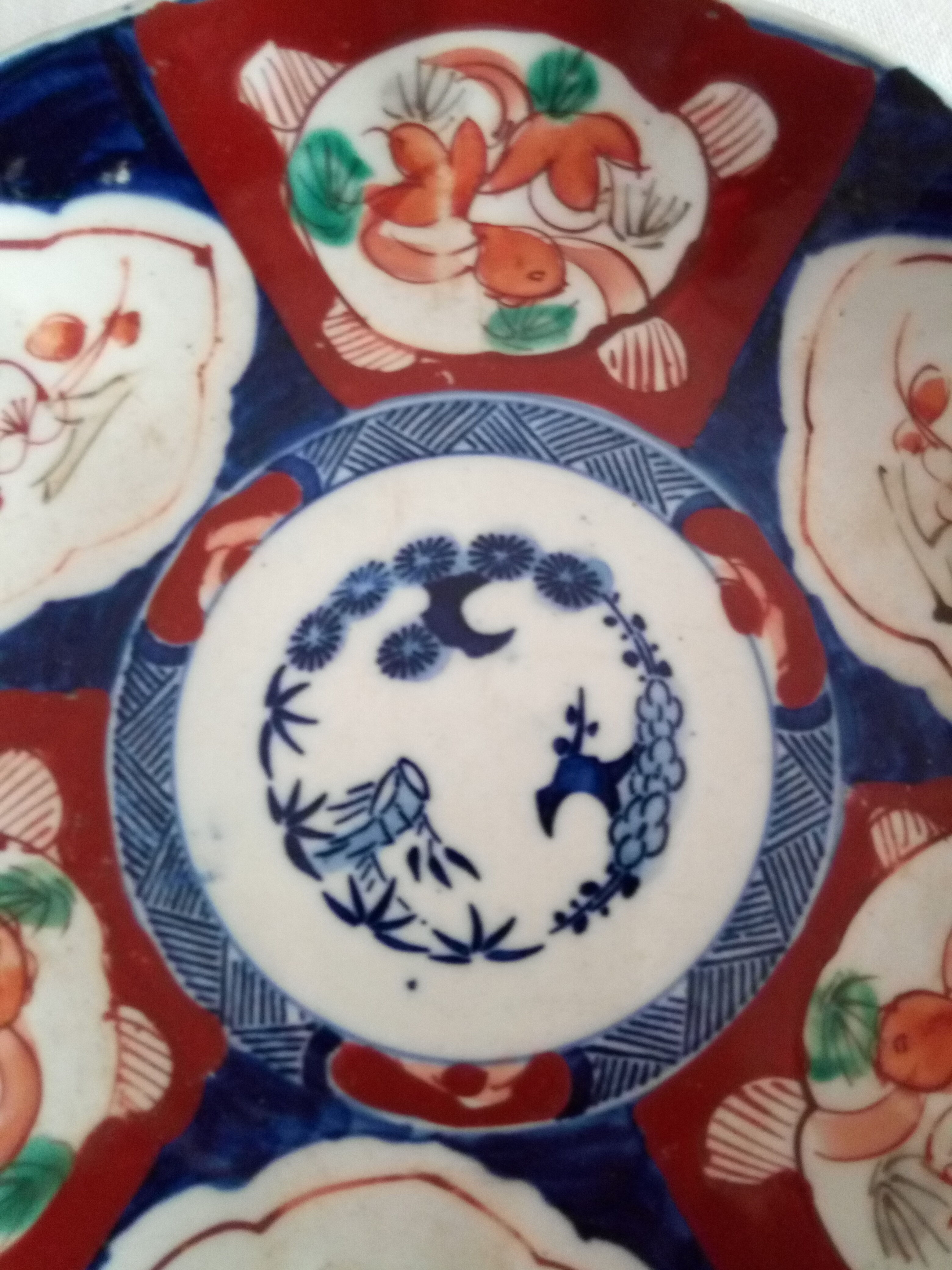 Imari Plate Japan 19th