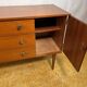 Mid Century Retro Teak Small Sideboard by Schreiber (Circa 1960)  A stylish