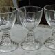 Série de 14 verres à apéritif cristal Saint Louis