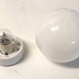 Ceiling lamp globe in opaline glass – 70s/80s