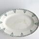 Dish Terre de Fer garland Louis XVI