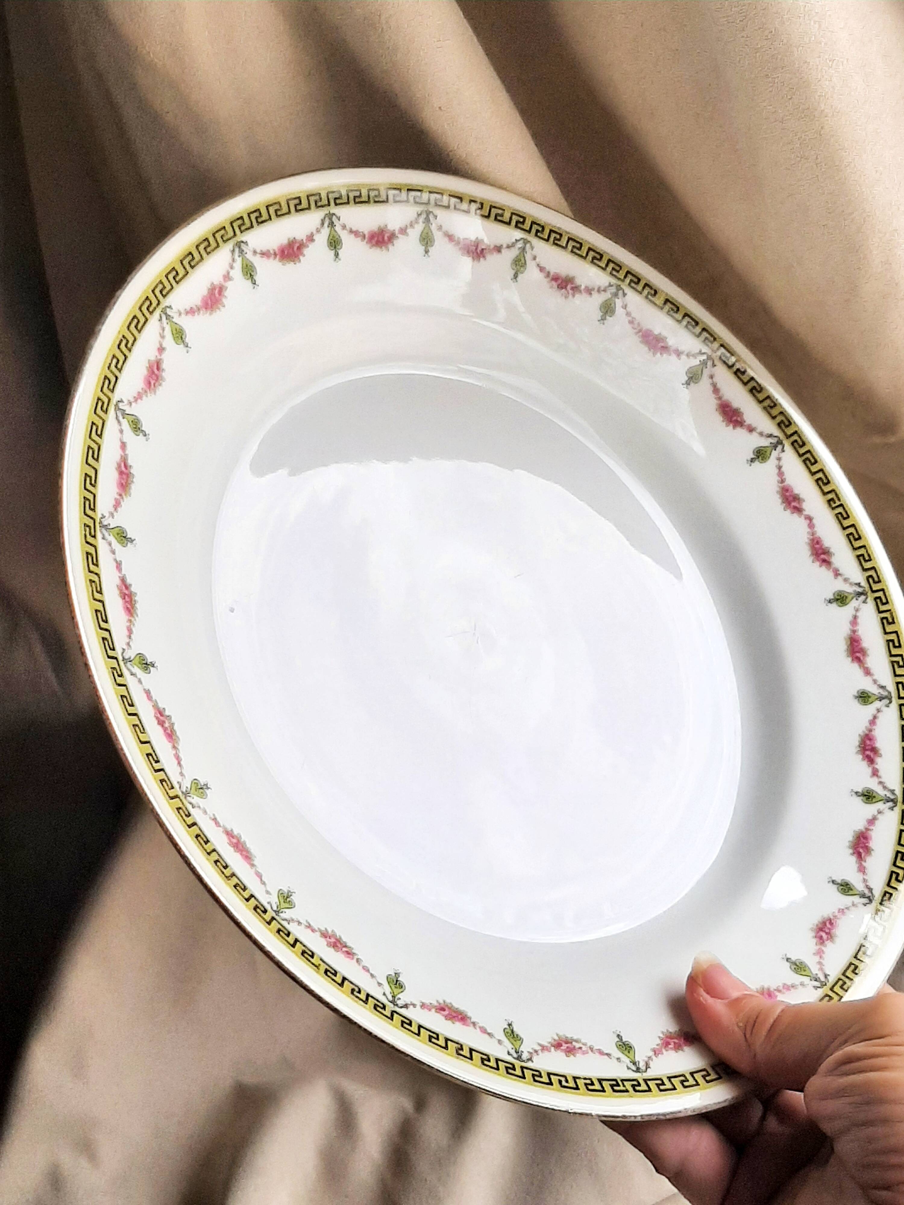 Art Deco Limoges porcelain serving dish