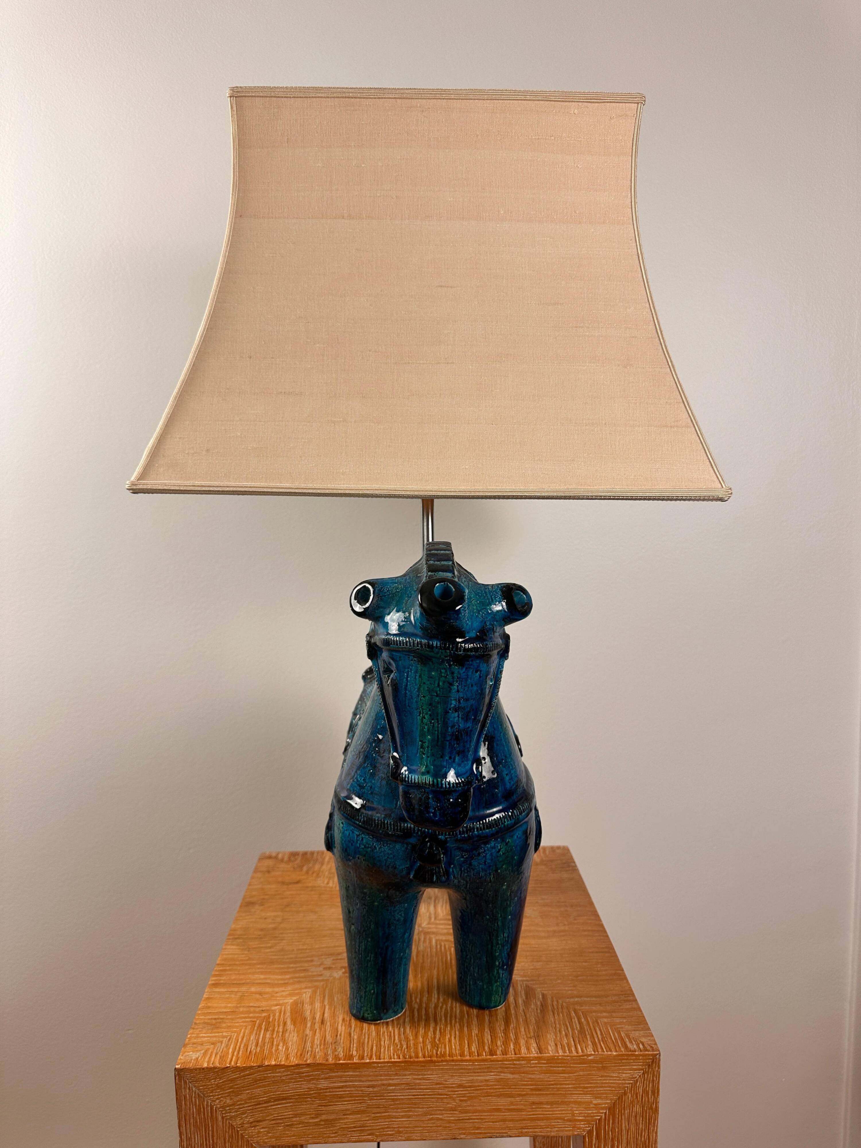Iconic Aldo Londi Horse Lamp for Bitossi – Sculptural Italian Ceramic, 1960s