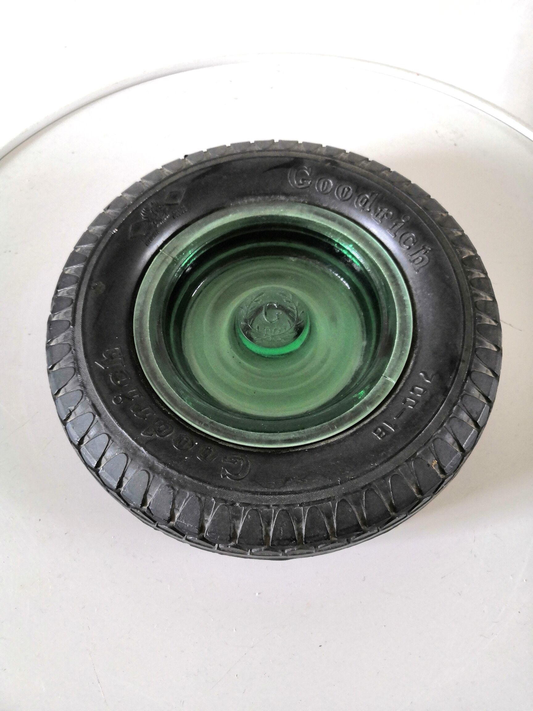 Goodrich tire ashtray design 70s