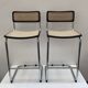 Paire de chaises hautes de bar Marcel Breuer