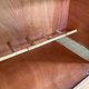 Vintage rattan buffet bar