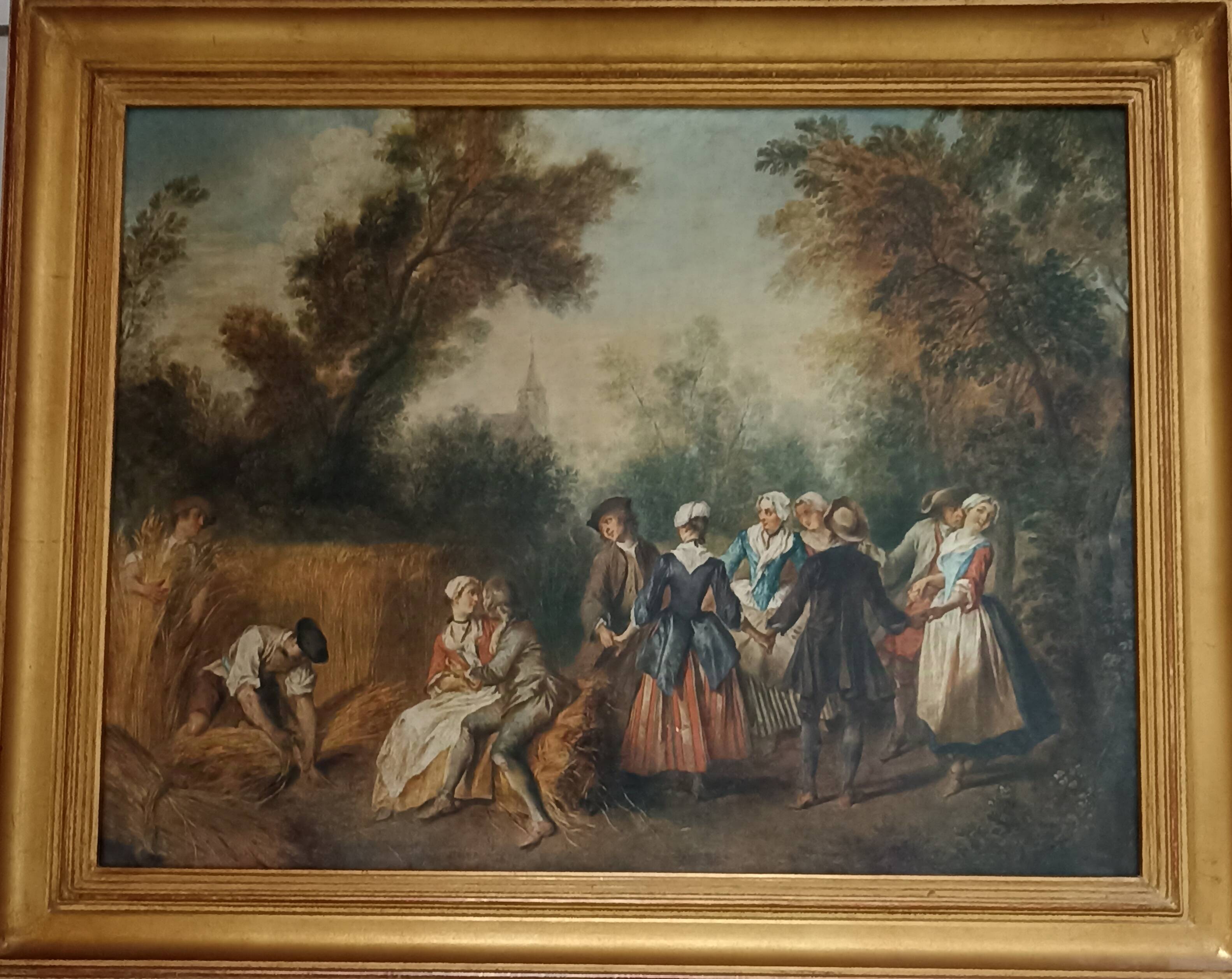 Painting of Lancret's Summer