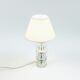Scandinavian Mid Century Glass Bedside Table Lamp by C. Fagerlund, 1960s