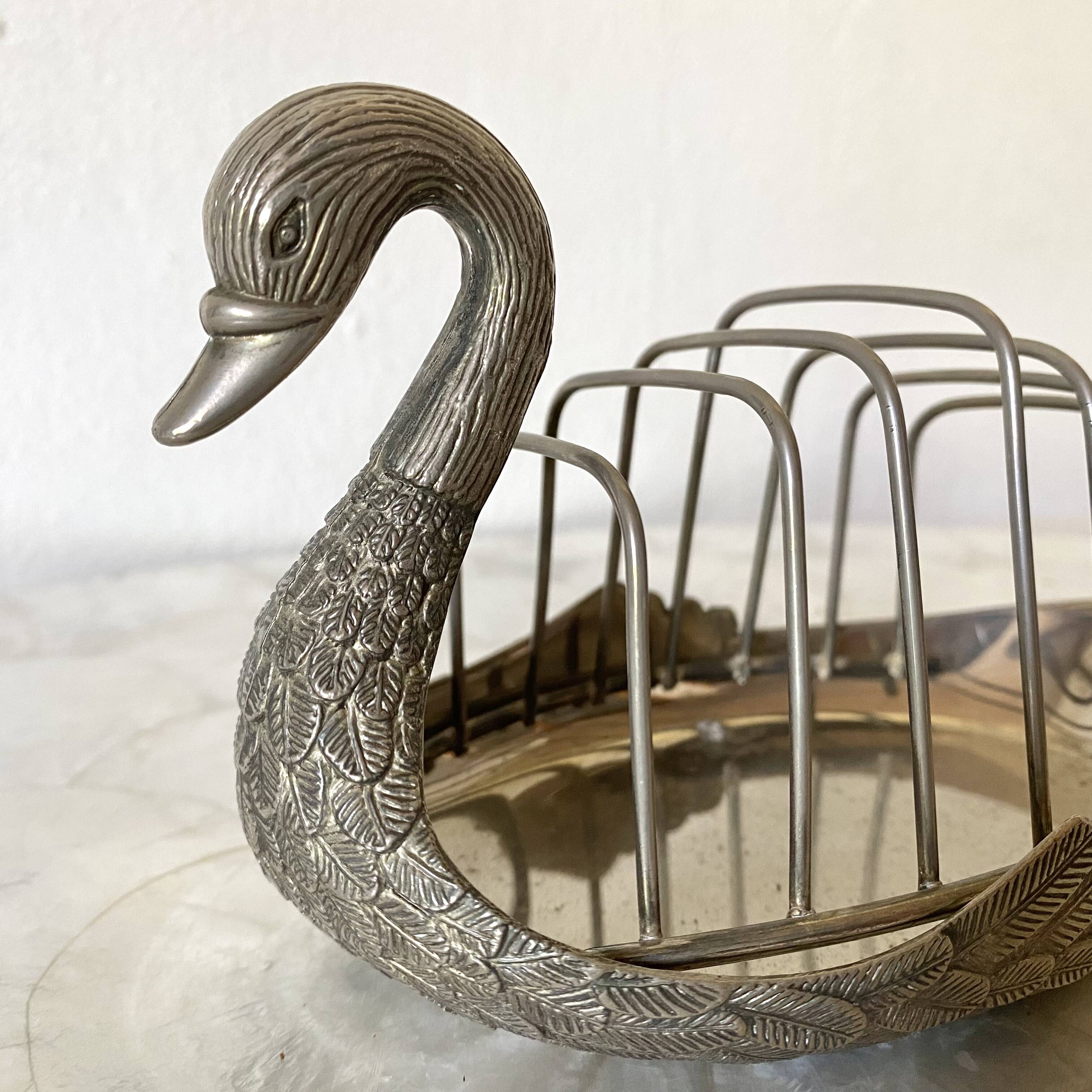 Swan toast holder early 80s