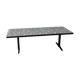Modernist coffee table with ceramic mosaic, Lilienthal, 1960s.