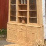 Renovated 2-part sideboard - solid wood dresser