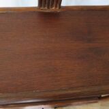 Vintage–Beautiful Bibus-Floor Shelf–Bookcase–Rattan Bamboo and Wood–1 Drawer and 2 Tiers