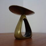 Austrian Model 3600 Candlestick in Brass by Carl Auböck, 1950s
