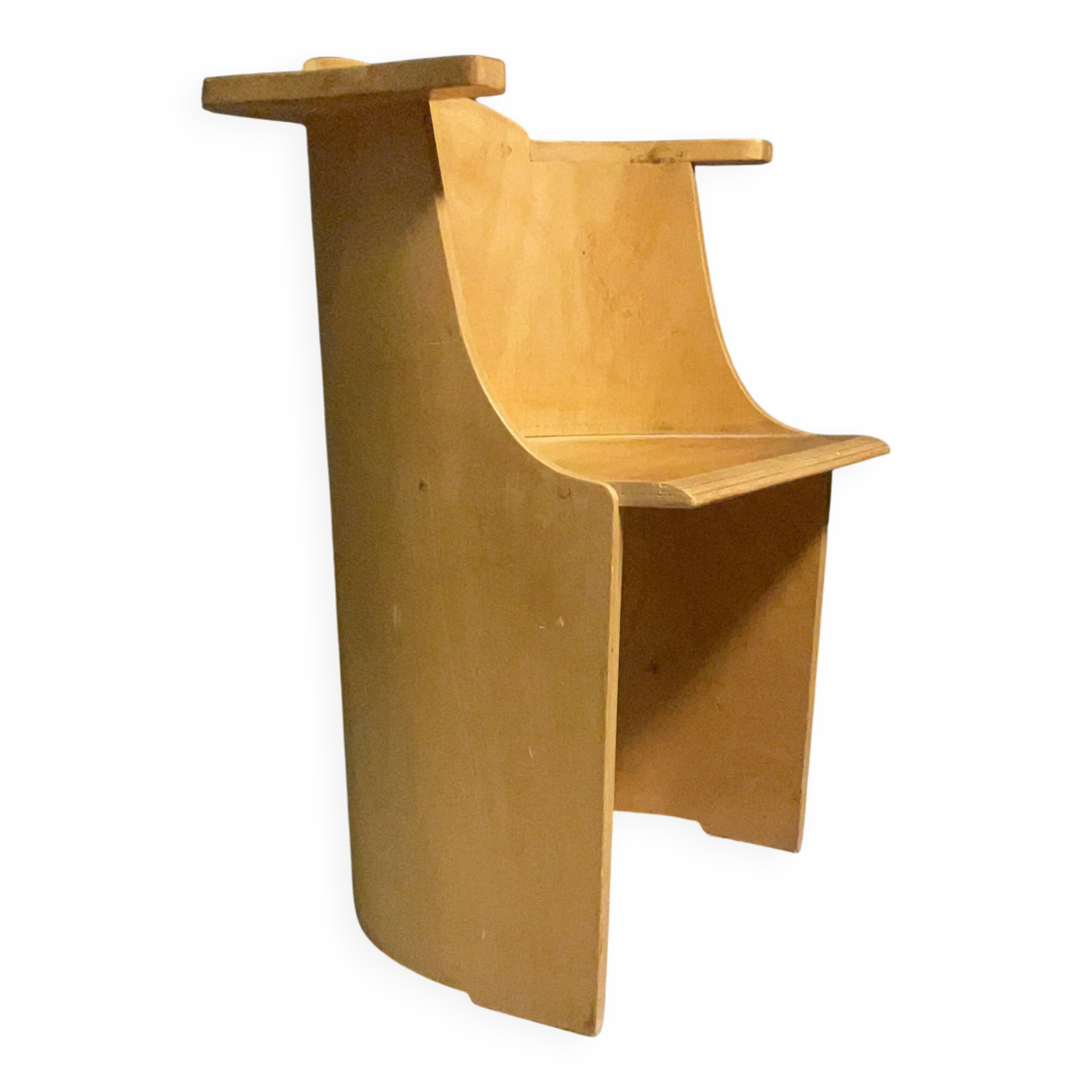 Rare version  D61 chair by  El Lissitzky