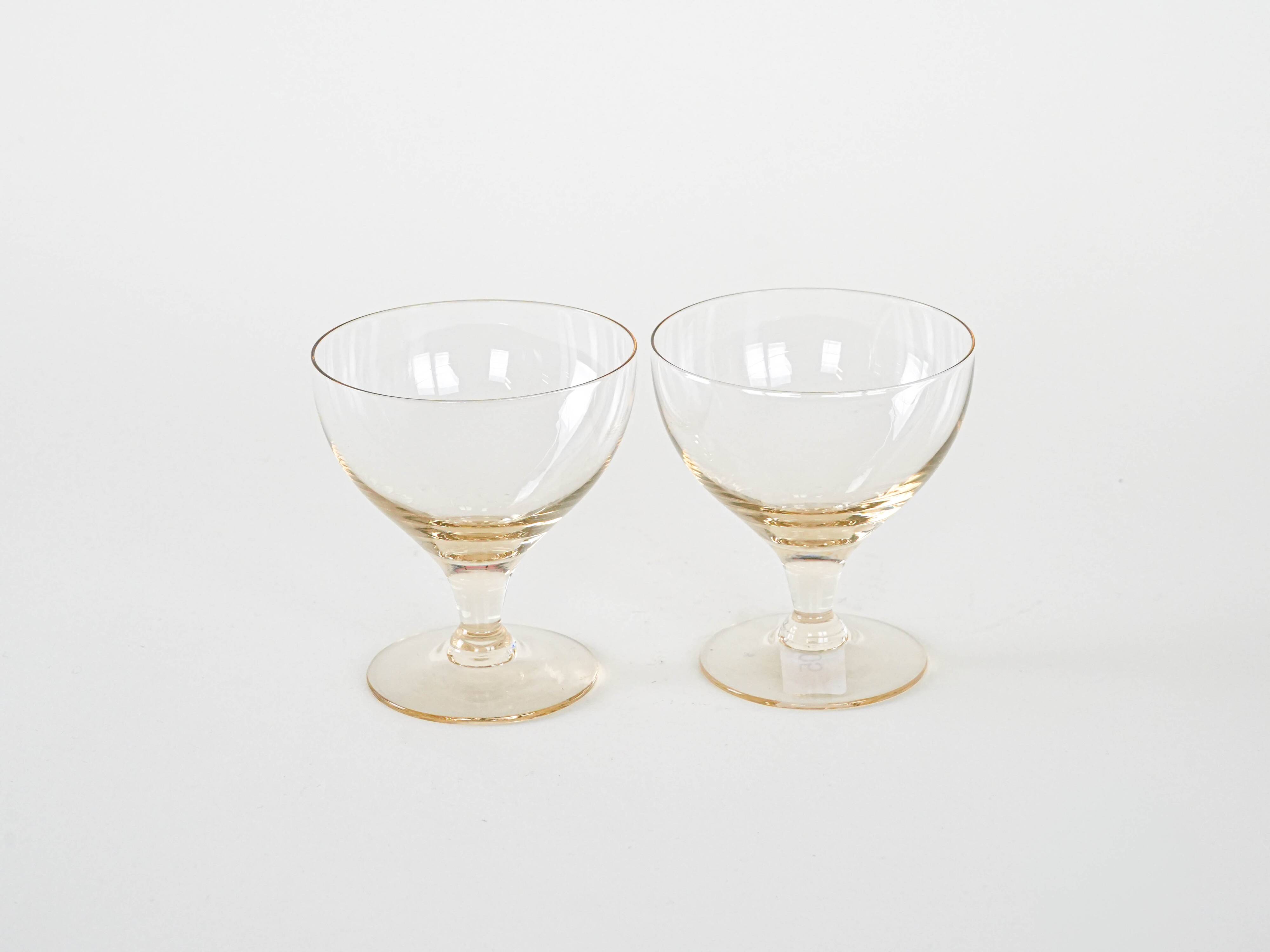 Set of dessert bowls, Danish design, 1970s, manufactured in Denmark