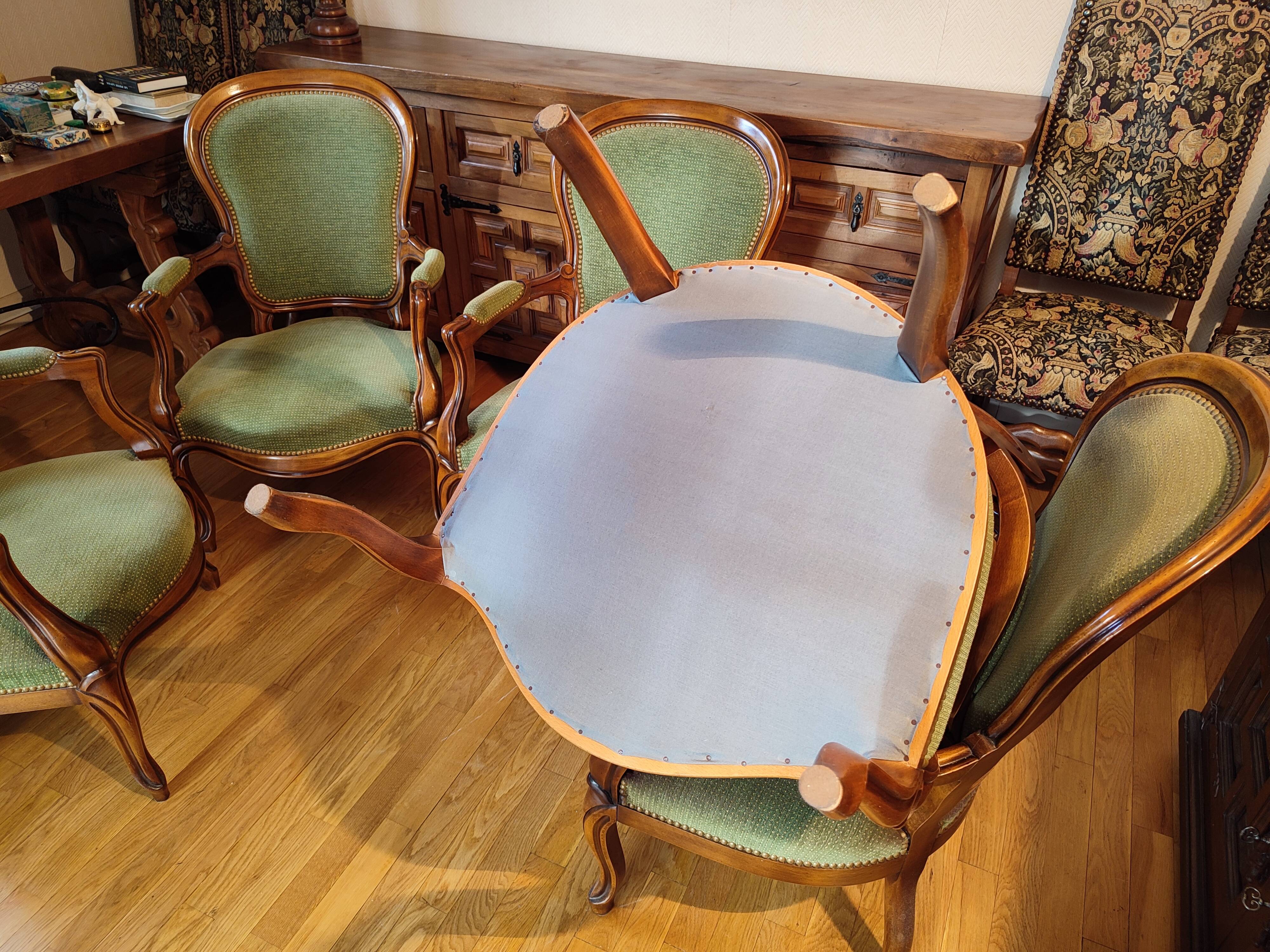 Fauteuil Bergère style Louis XV
