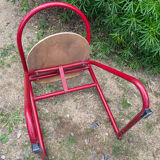 Pair of Samo 80's high stool lab chairs