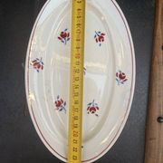Plat ovale ancien