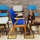 Set of 6 mismatched 1960s Scandinavian chairs