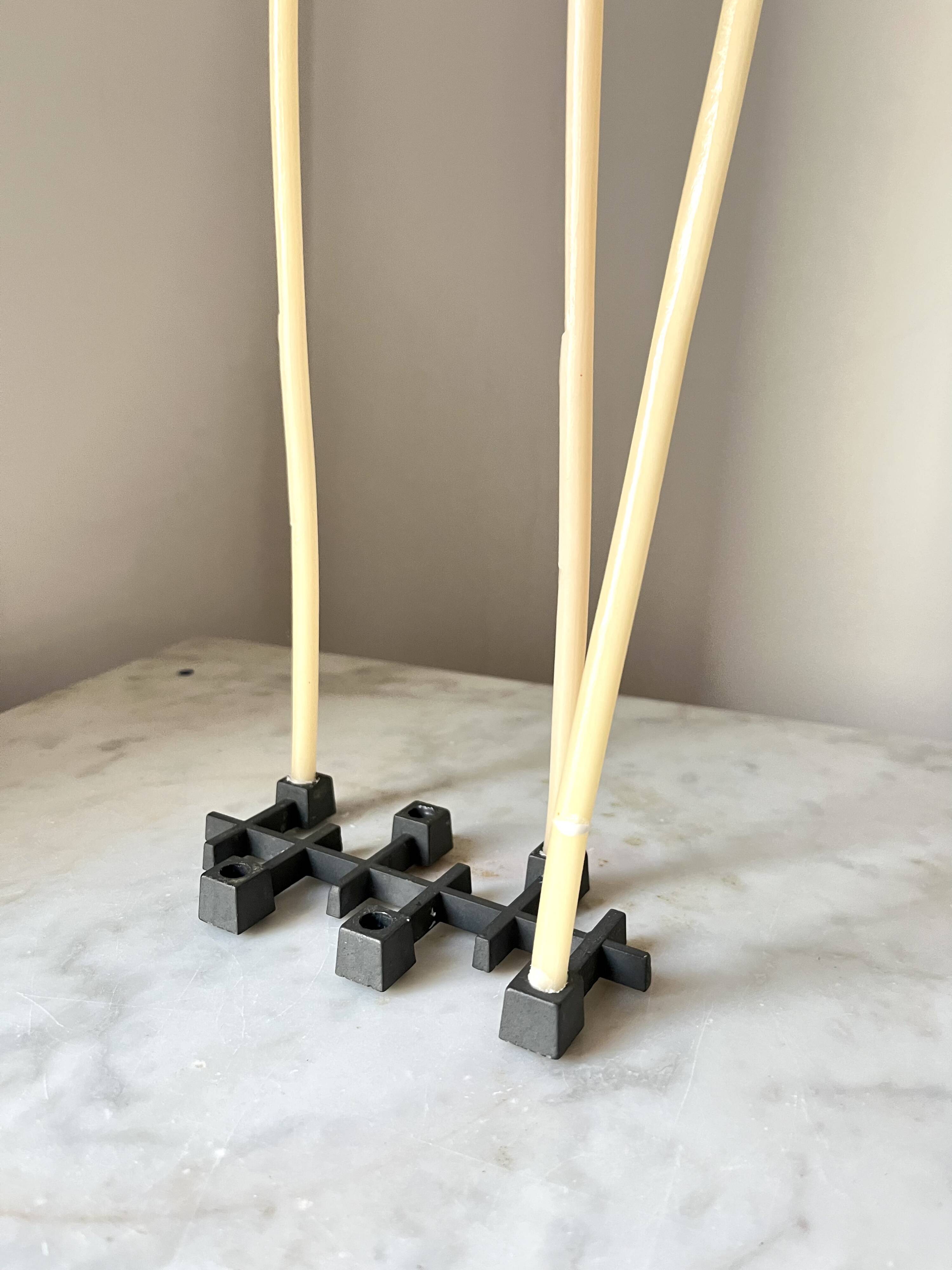 Vintage PARO Modular Candleholder by Jens Quistgaard – Danish Brutalist