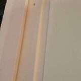 Porte 81,2x212 et cadre bâti de communication panneautée moulurée ancienne