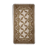 Tapis beige crème point d’aiguille55x110cm