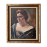 Émile othon-friesz (1879-1949)- authentic oil on canvas - "portrait of a woman"