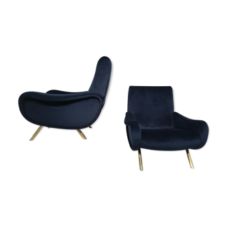 Pair of Lady chairs by Zanuso