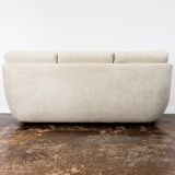Space age 3 seater sofa Atlantis in beige boucle 1970's