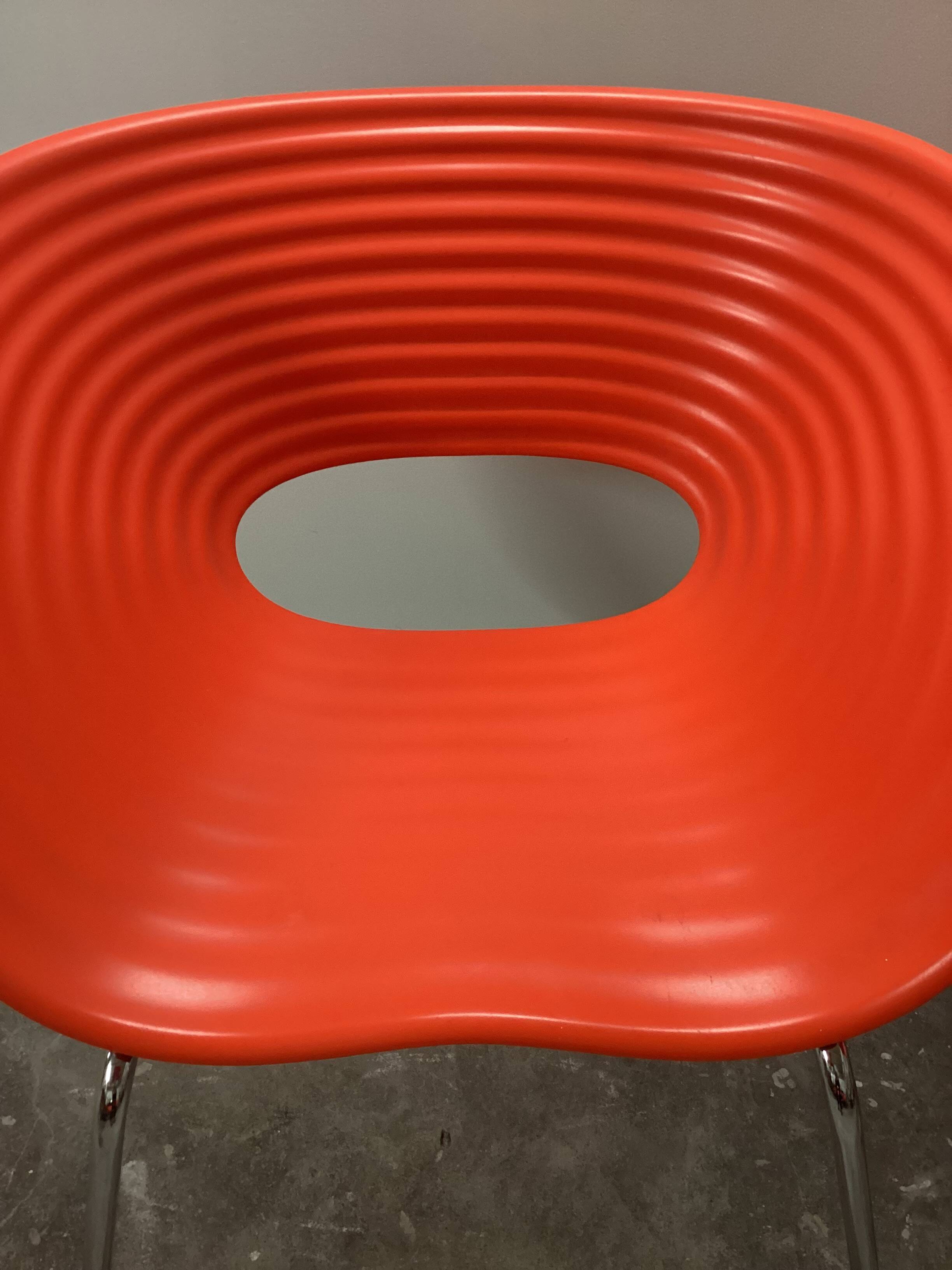 Pair of Tom Vac designer chairs, by Ron Arad