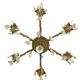 Chandelier with tassels and angels as ornamentation (rare)