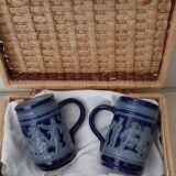 Alsatian beer mugs
