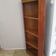 Corner bookshelf - Pentagon shape - Solid wood - 1980s - Richelieu