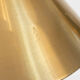 Brass colored aluminium pendant light by Carl Thore for Granhaga Metall. Sweden 1970s.