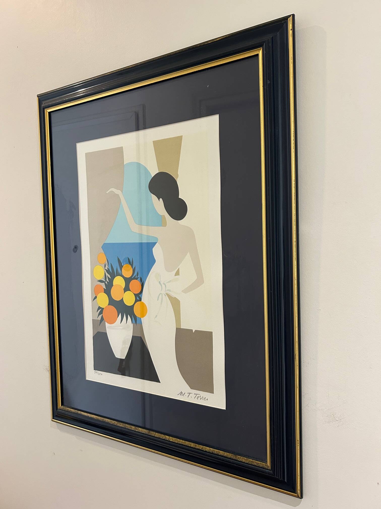 lithographie de Maria Teresa Torres