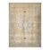 1970s Vintage Persian Handmade Wool Cotton Yellow Area Rug 283x386