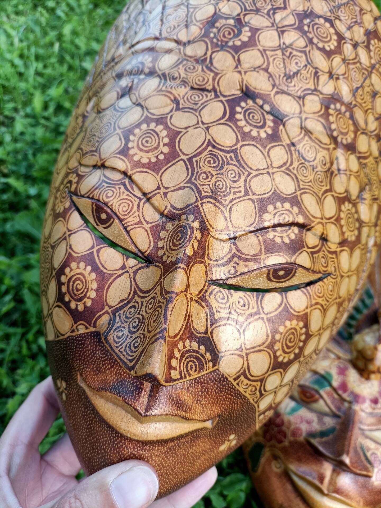 Masques ethniques rétro