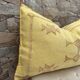 Coussin marocain en soie de cactus, coussin en soie Sabra, coussin