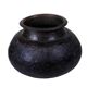 Tambe - Large patinated copper temple jar