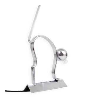 Table lamp sculpture of a cat in the Hagenauer style from the 1930s Art Deco.