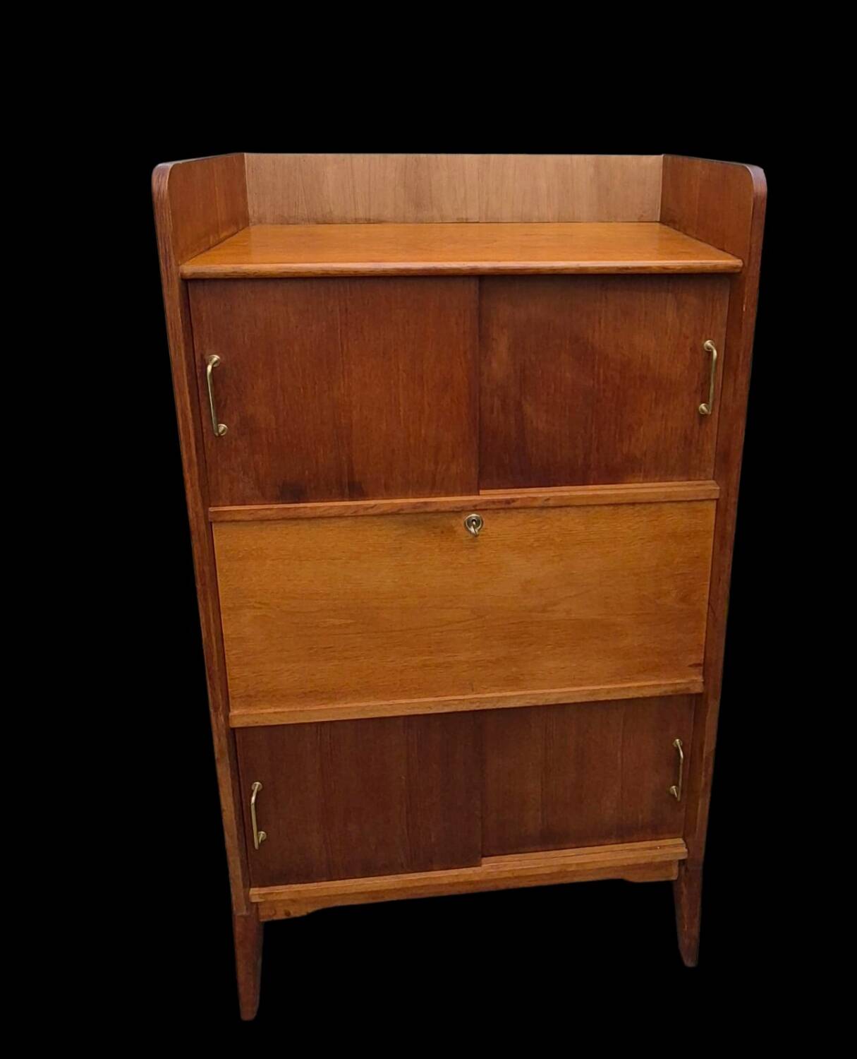Oak secretary desk, 1960